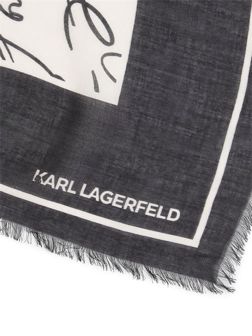 Foulard donna leggero K/Essential Karl Lagerfeld | A3W33052409